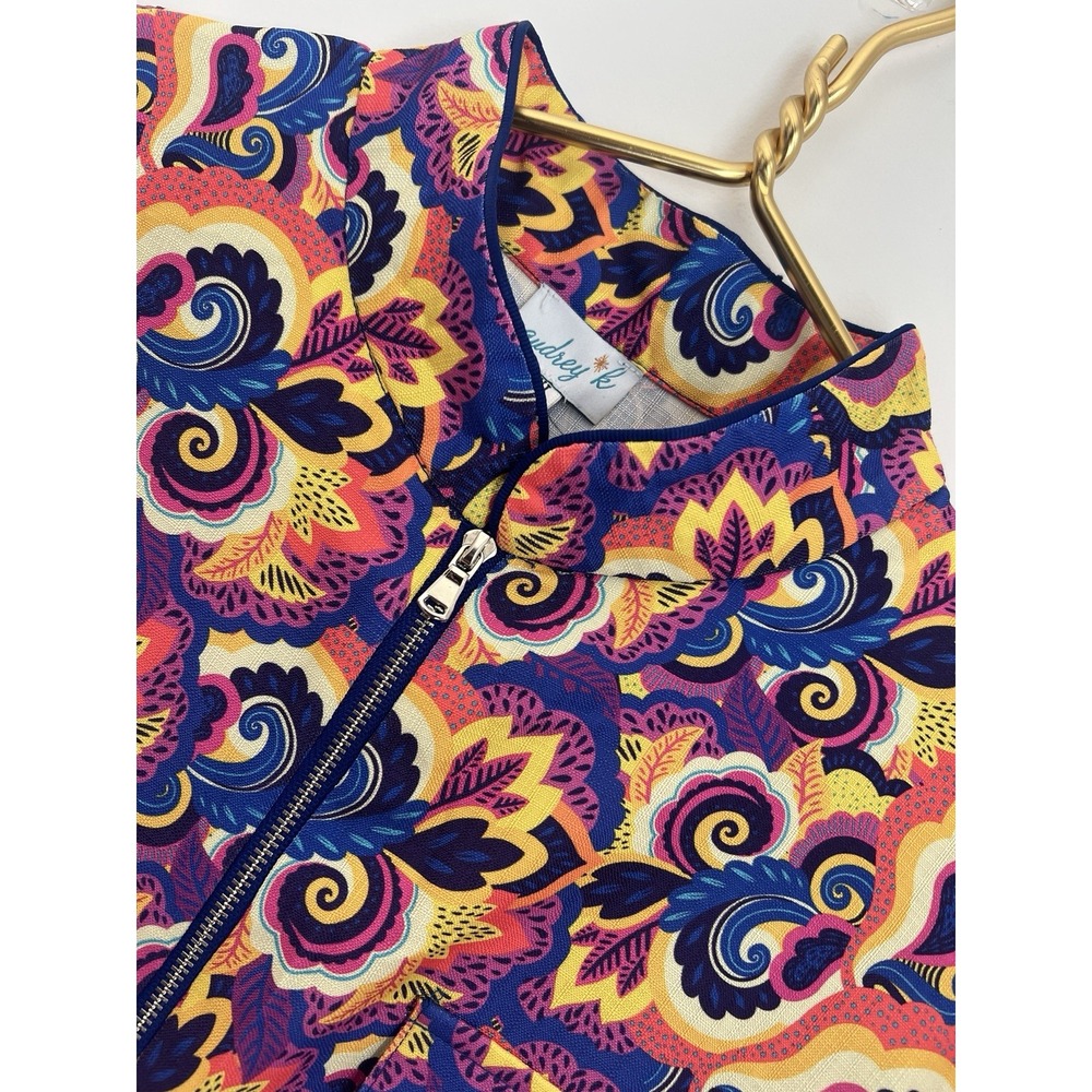 Maxi Dress XXL Rainbow Multicolor Women Boho Retro Festival Pride Audrey K Indie - Picture 2 of 9